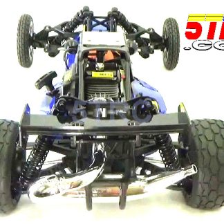 Rofun RC Custom 1/5 Scale 29cc 5B Baja Buggy Gasoline Remote Control Blue Rovan