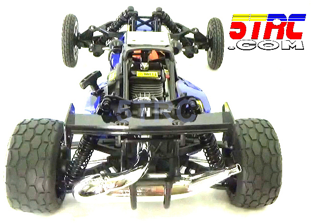 Rofun RC Custom 1/5 Scale 29cc 5B Baja Buggy Gasoline Remote Control Blue Rovan