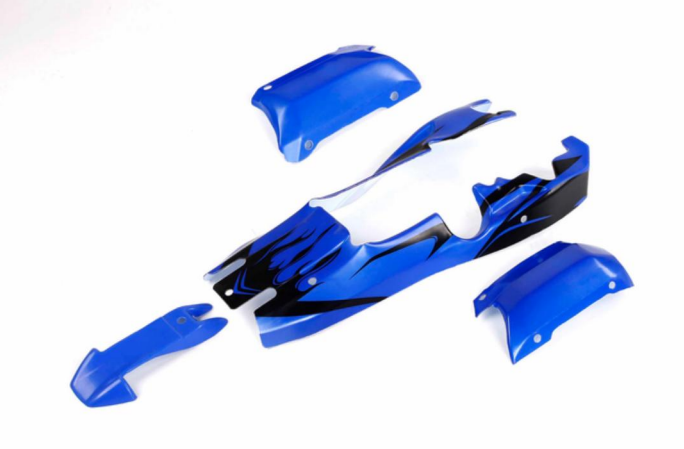 Rofun RC Custom 1/5 Scale 29cc 5B Baja Buggy Gasoline Remote Control Blue Rovan - Image 18