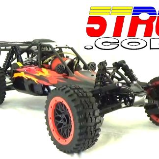 Rovan All Terrain Buggy RC 1/5 Scale 5B 29cc Gasoline w Venom Red and Black Body