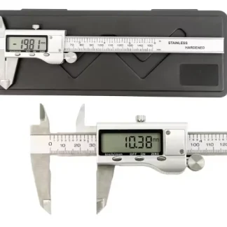 5TRC1002 Caliper Micrometer Stainless Steel Metric Imperial 6 inches 150mm a