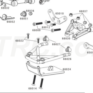 65013 Rofun Rear Upper Suspension Link Arm 15 RC Baja 5B Rovan