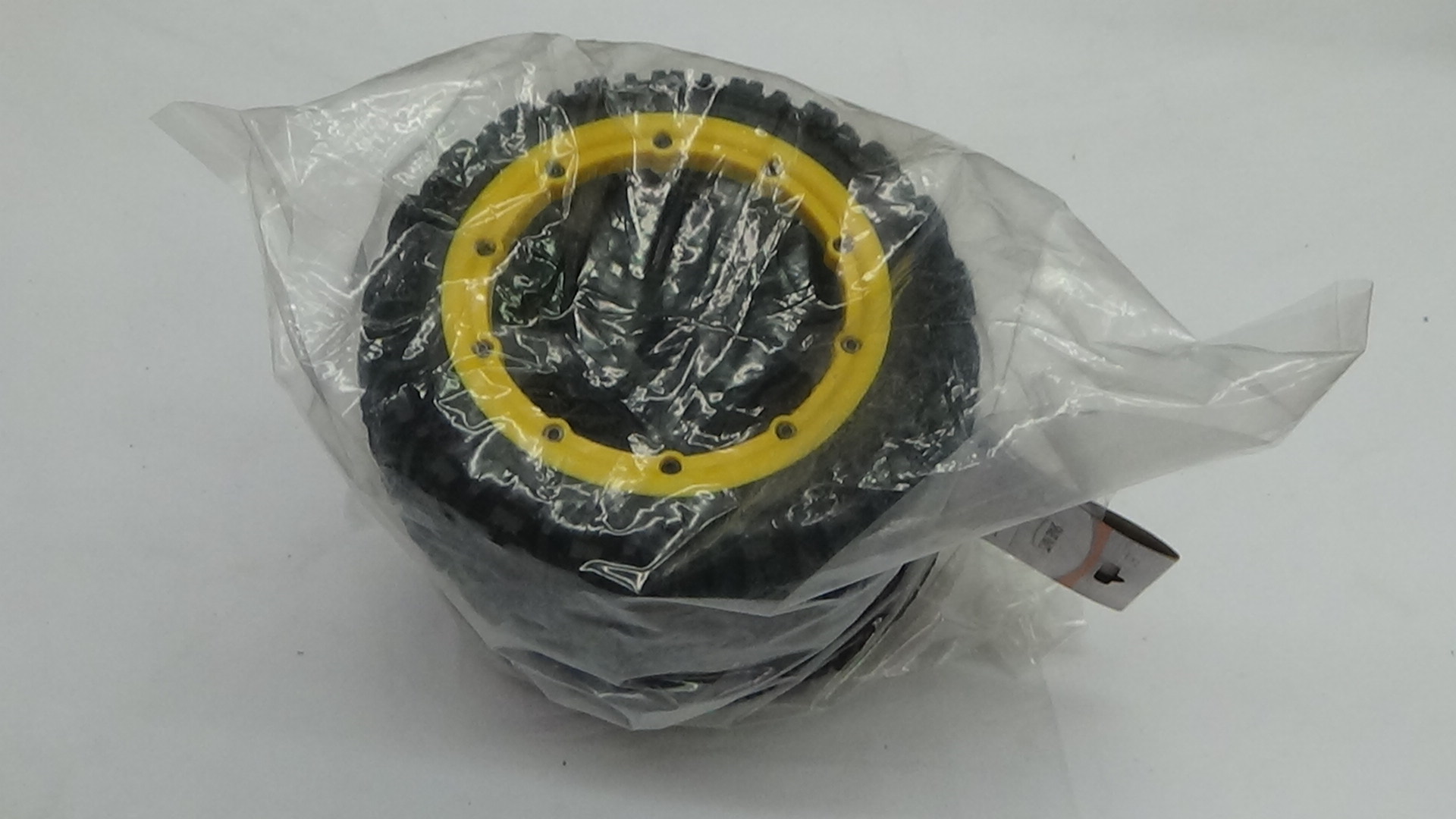 951935 Rofun 5B Gen3 Excavator Rear Tires Yellow Pair HPI Losi Rovan (1)