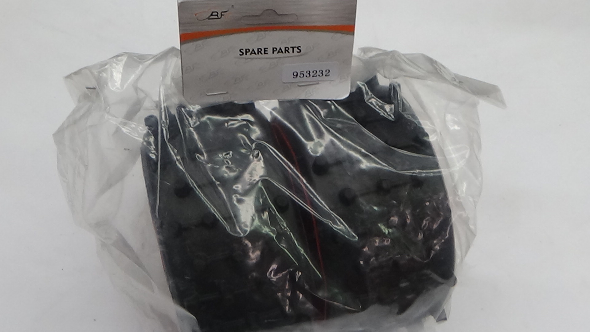 953232 Rear Knobby Rofun 15 RC Large Knobby Rear Tires Wheels Red Pair Baja 5B Rovan (2)