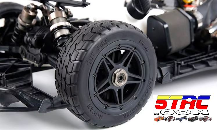 Rofun F5 32cc Gasoline 1/5 Scale 4WD RTR RC Racing Car Black - Image 38