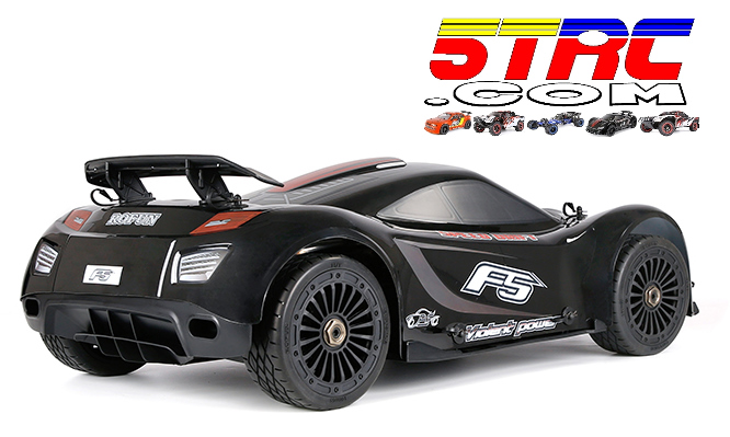 Rofun F5 32cc Gasoline 1/5 Scale 4WD RTR RC Racing Car Black - Image 37