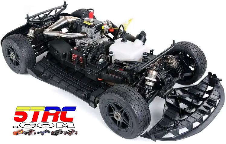 Rofun F5 32cc Gasoline 1/5 Scale 4WD RTR RC Racing Car Black - Image 32