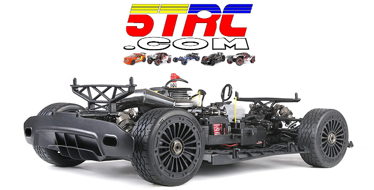 Rofun F5 32cc Gasoline 1/5 Scale 4WD RTR RC Racing Car Black - Image 17