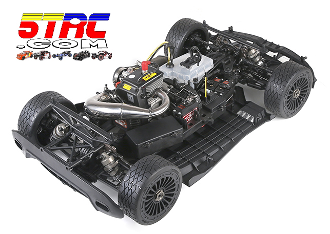 Rofun F5 32cc Gasoline 1/5 Scale 4WD RTR RC Racing Car Black - Image 16