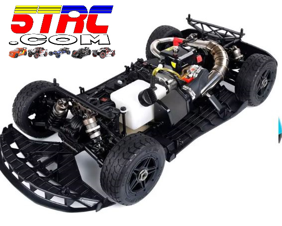 Rofun F5 32cc Gasoline 1/5 Scale 4WD RTR RC Racing Car Black - Image 47