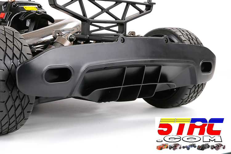 Rofun F5 32cc Gasoline 1/5 Scale 4WD RTR RC Racing Car Black - Image 2