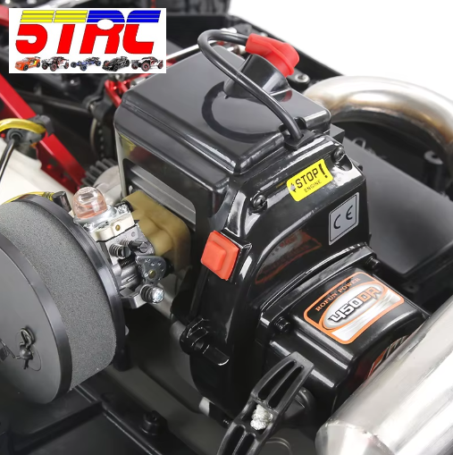 Rofun 15 Scale RC LT450 45cc Gasoline Truck Orange Rovan (10)