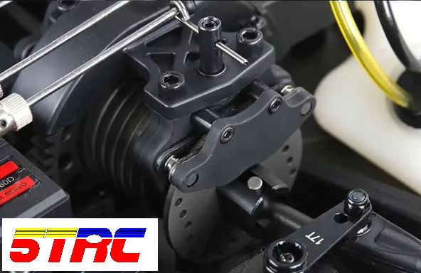 Rofun 15 Scale RC LT450 45cc Gasoline Truck Orange Rovan (2)