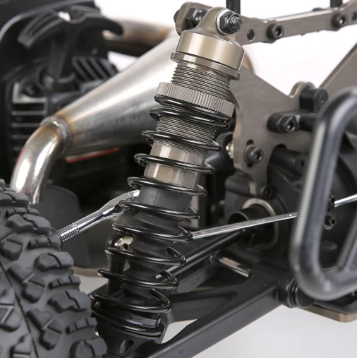 Rofun 15 Scale RC LT450 45cc Gasoline Truck Orange Rovan (4)