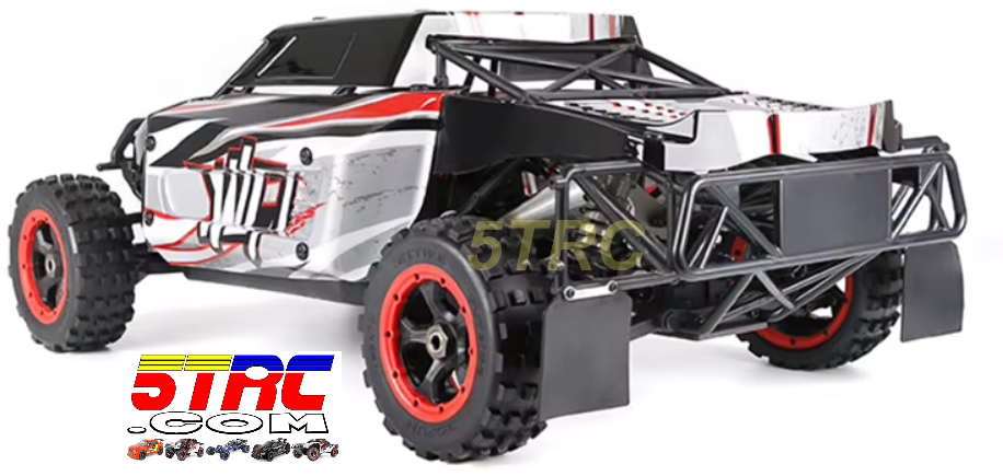 Rofun RC 15 Scale RC WLT Series RED 36cc Gasoline RC Truck 4 Wheel Drive (4)