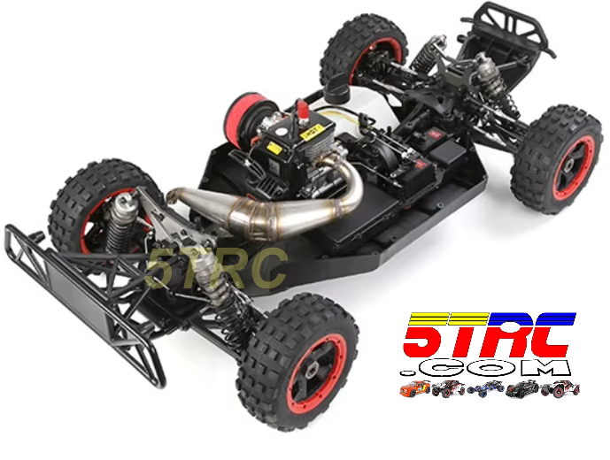Rofun RC 15 Scale RC WLT Series RED 36cc Gasoline RC Truck 4 Wheel Drive (7)