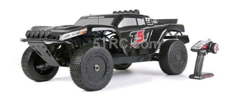 Rofun RC T5 15 Scale 36cc Gasoline Truck Black (9)