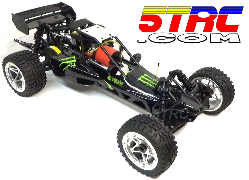 Rofun RC 15 Scale 5B 29cc Aluminum Wheels All Terrain Tires Rovan (7)