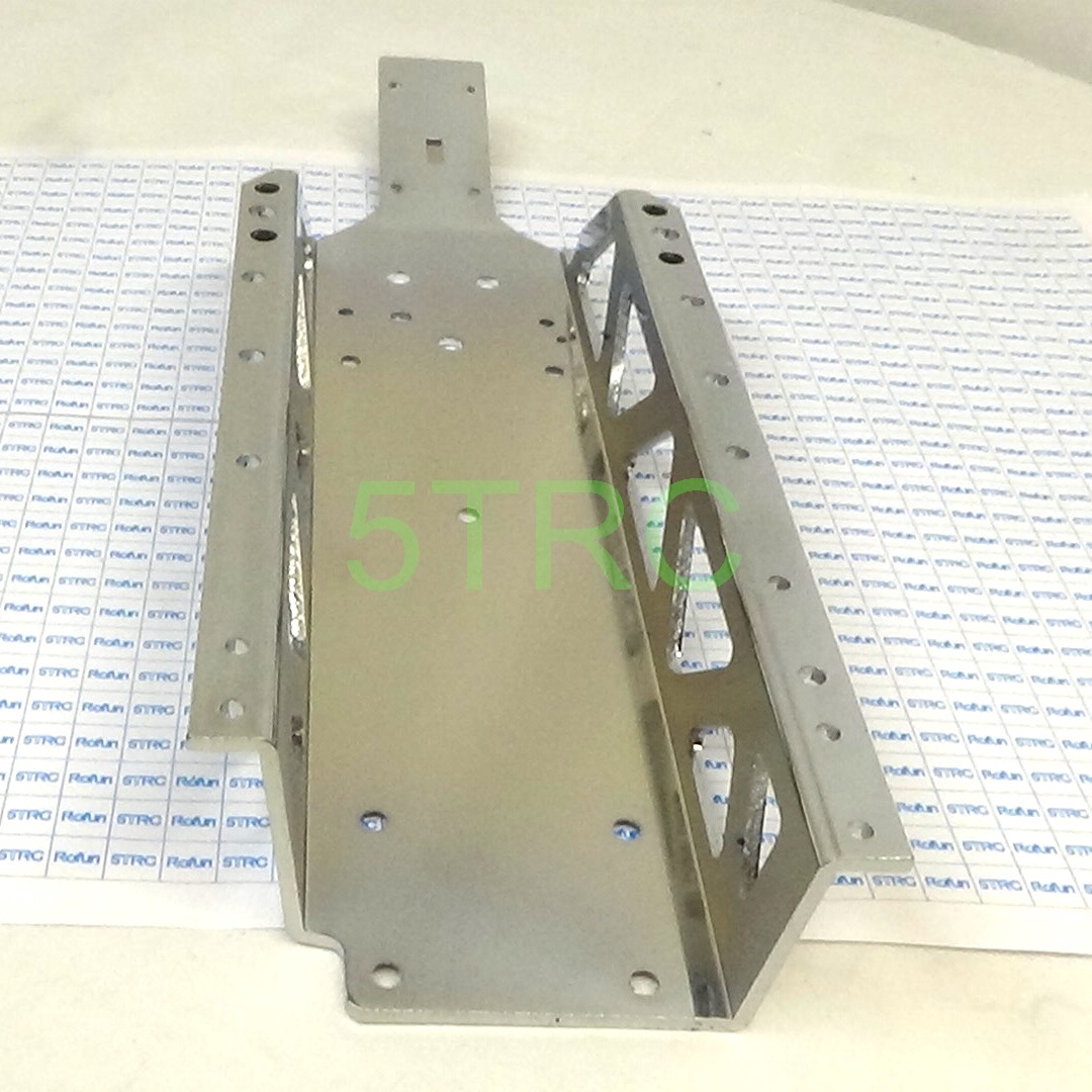 650015 Rofun 5B Chrome Plated Main Chassis HPI Losi Rovan (10)