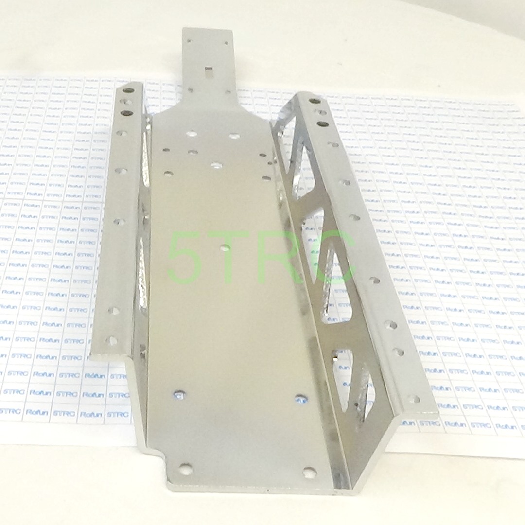 650015 Rofun 5B Chrome Plated Main Chassis HPI Losi Rovan (9)