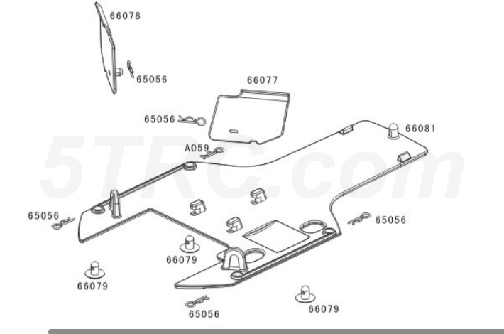 66077 Rofun 5B Left Mud Guard (1)