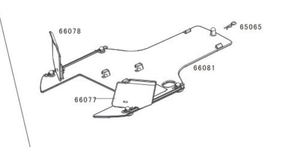 66077 Rofun 5B Left Mud Guard (2)