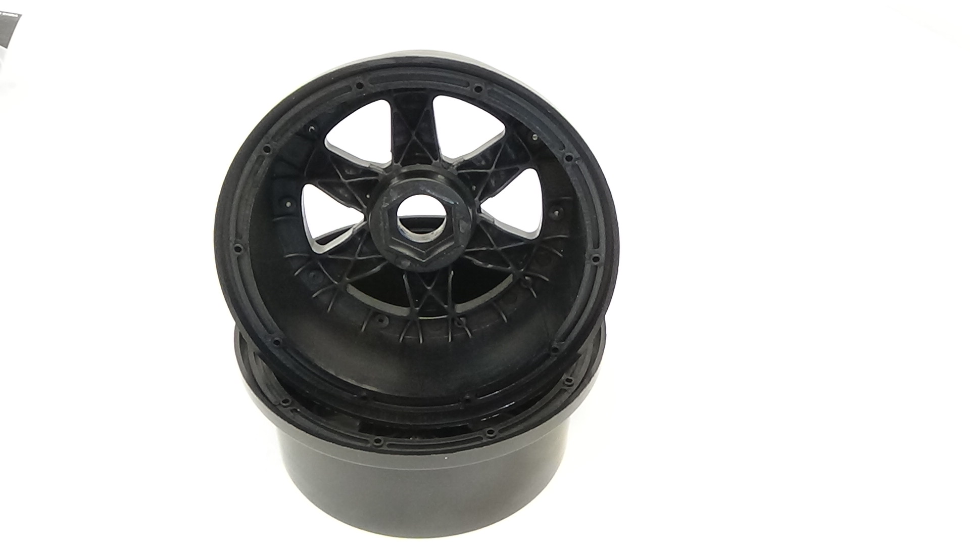 66180 Rofun Baja 5B Rear Star Wheel Rim Pair HPI Losi Rovan (4)