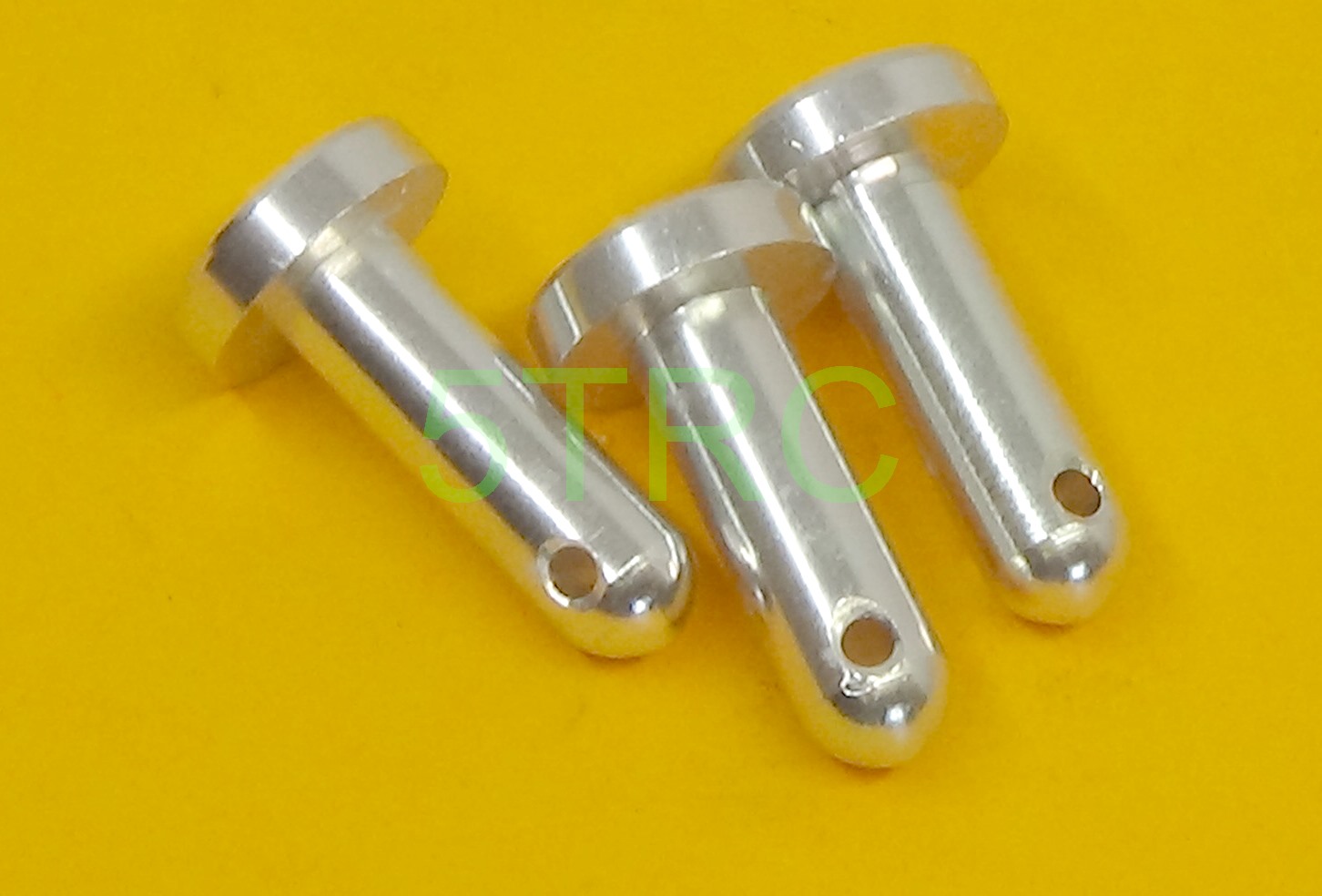 952362 Rofun CNC Aluminum Fuel Tank Mounting Pins Silver Set of 3 HPI Baja 5B 5T Rovan King Motor (1)