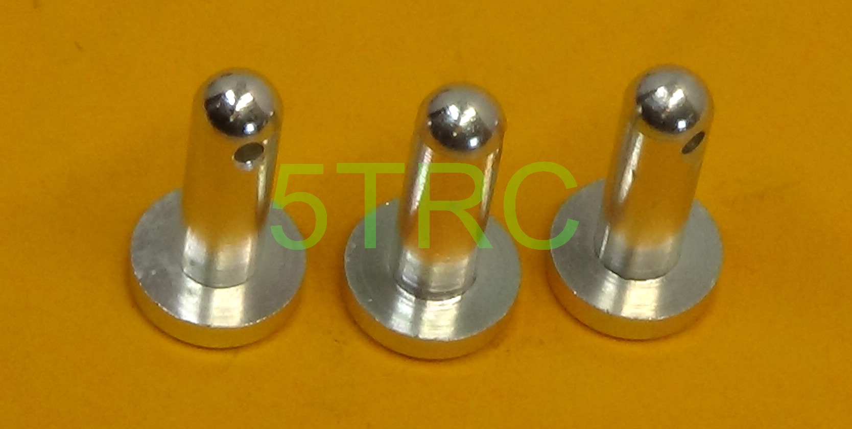 952362 Rofun CNC Aluminum Fuel Tank Mounting Pins Silver Set of 3 HPI Baja 5B 5T Rovan King Motor (4)