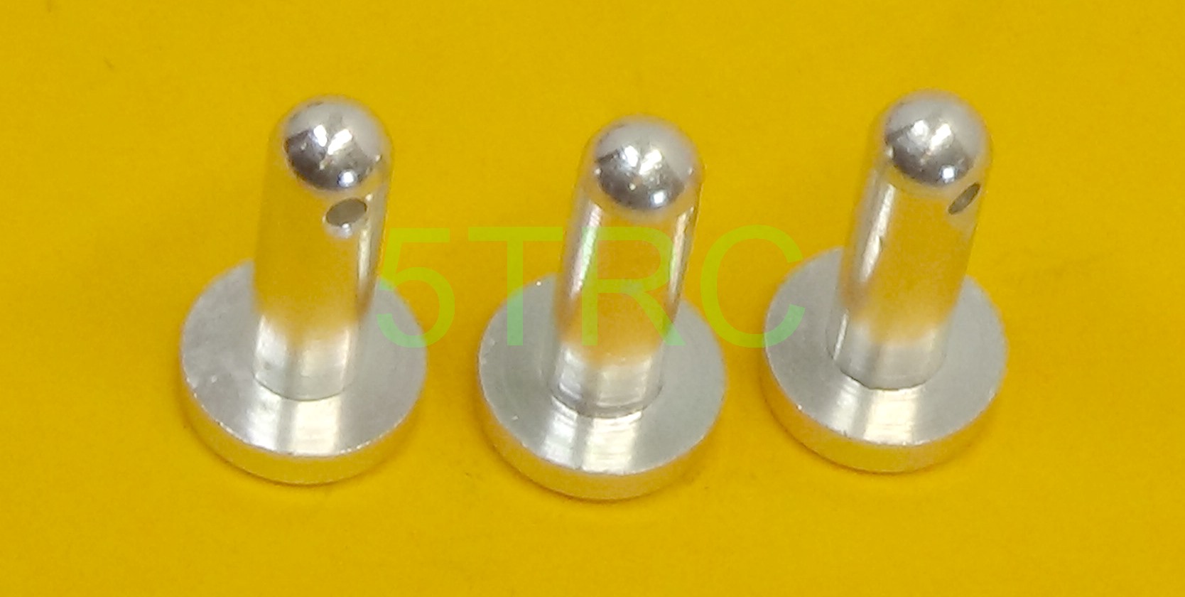 952362 Rofun CNC Aluminum Fuel Tank Mounting Pins Silver Set of 3 HPI Baja 5B 5T Rovan King Motor (5)