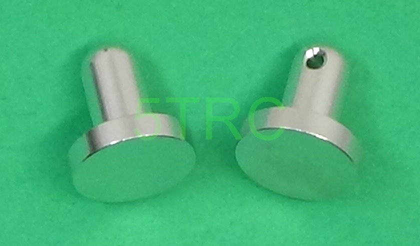 952382 Rofun 5B CNC Aluminum Rear RadioServo Box Mounting Pins Silver Set of 2 (3)