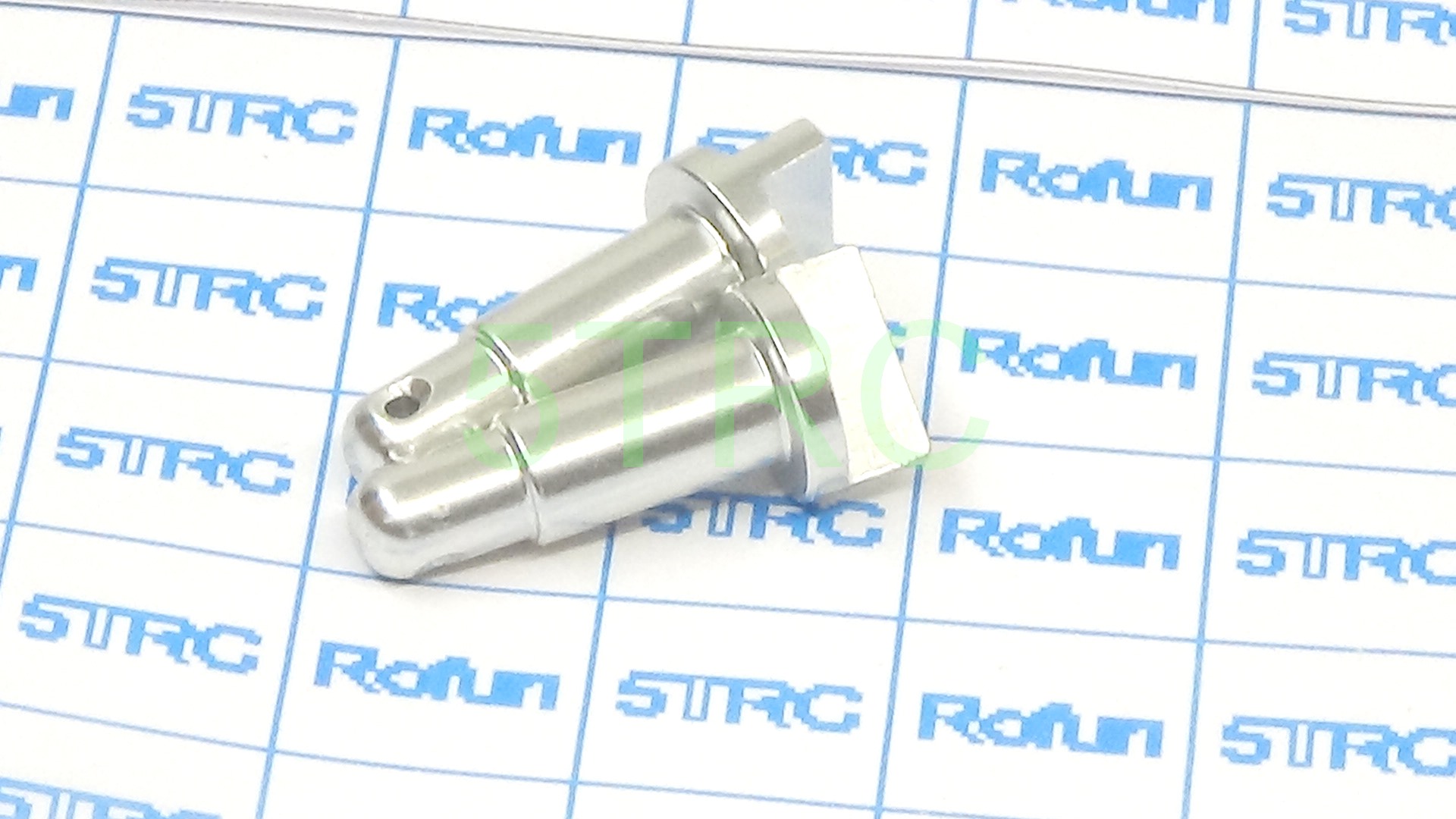 952392 Rofun Baja CNC Aluminum Spur Gear Cover Mounting Pins Silver Set of 2 HPI Baja 5B 5T 5SC Rovan King Motor (1)