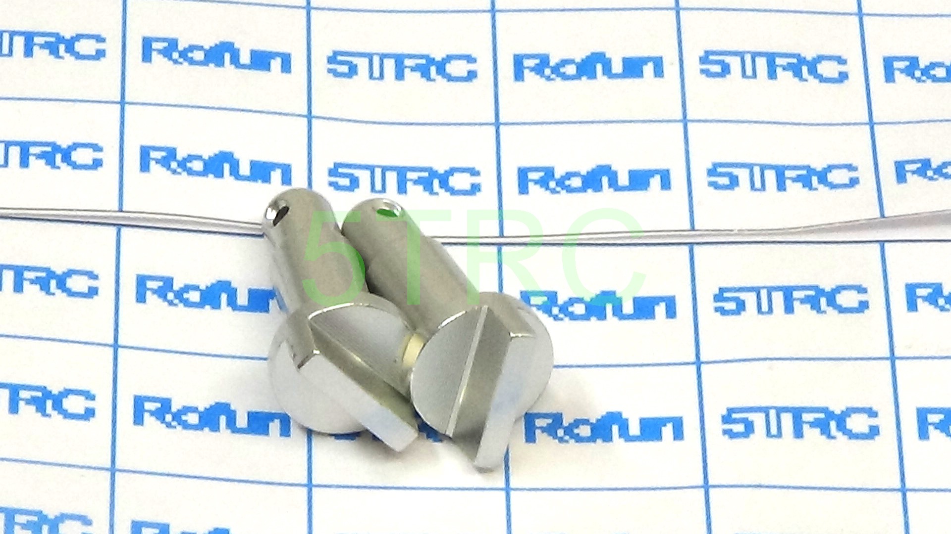 952392 Rofun Baja CNC Aluminum Spur Gear Cover Mounting Pins Silver Set of 2 HPI Baja 5B 5T 5SC Rovan King Motor (4)