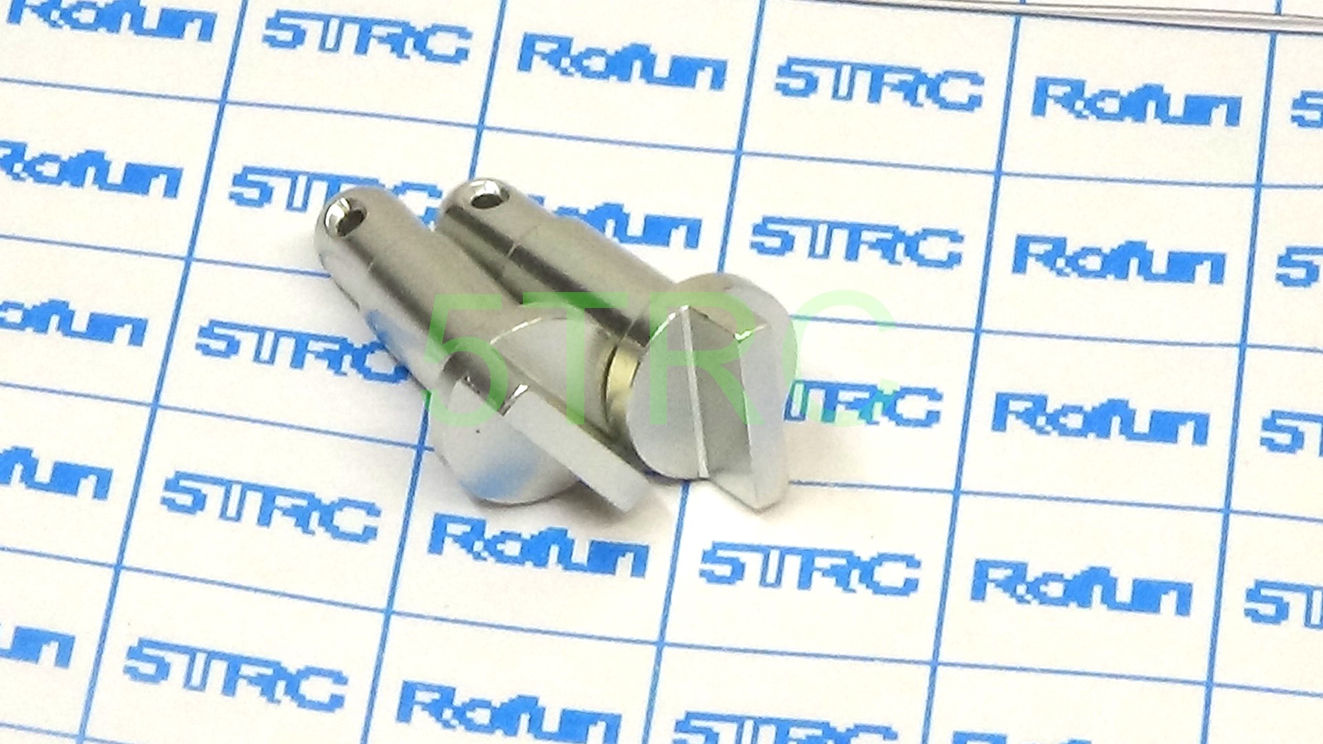 952392 Rofun Baja CNC Aluminum Spur Gear Cover Mounting Pins Silver Set of 2 HPI Baja 5B 5T 5SC Rovan King Motor (8)