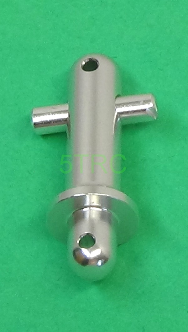 952402 Rofun 5B Chassis CNC Metal Front Body Pin Silver (10)