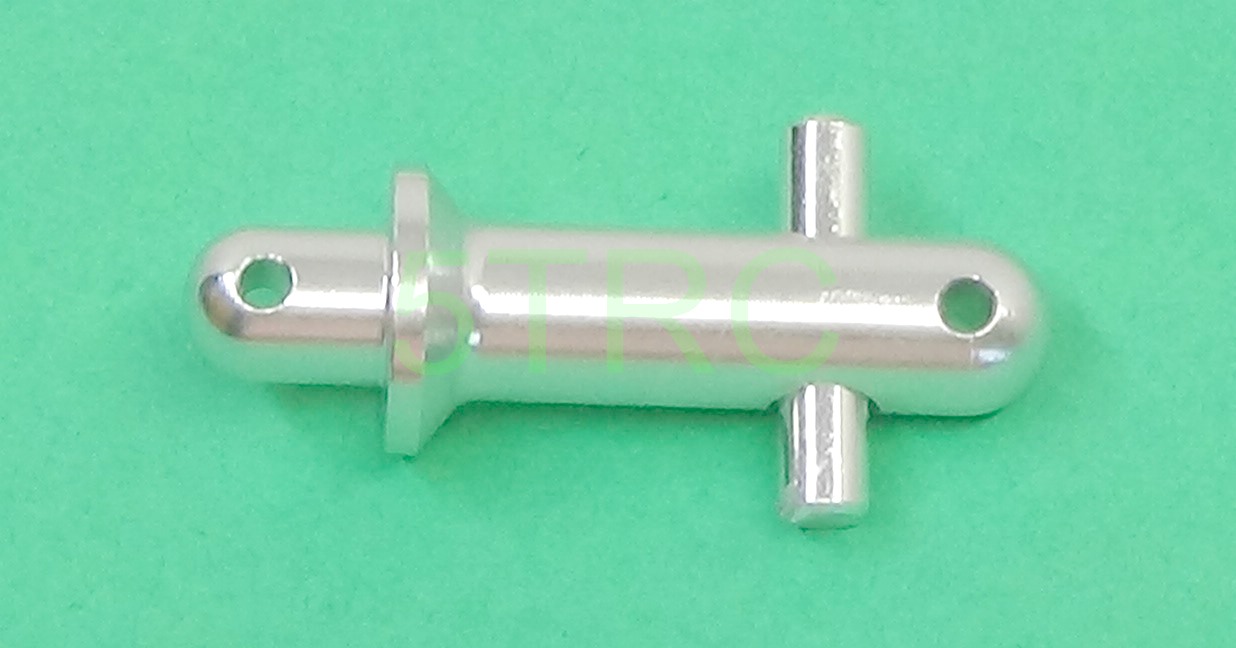 952402 Rofun 5B Chassis CNC Metal Front Body Pin Silver (11)