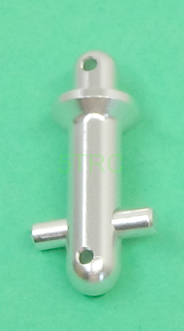 952402 Rofun 5B Chassis CNC Metal Front Body Pin Silver (5)