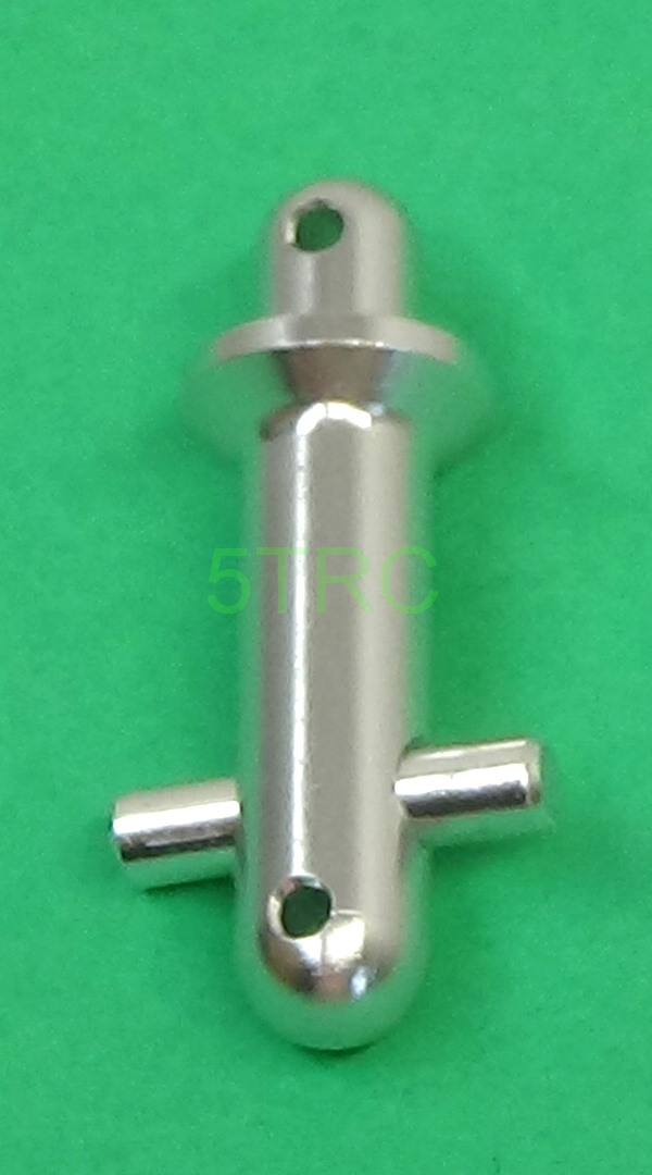 952402 Rofun 5B Chassis CNC Metal Front Body Pin Silver (6)