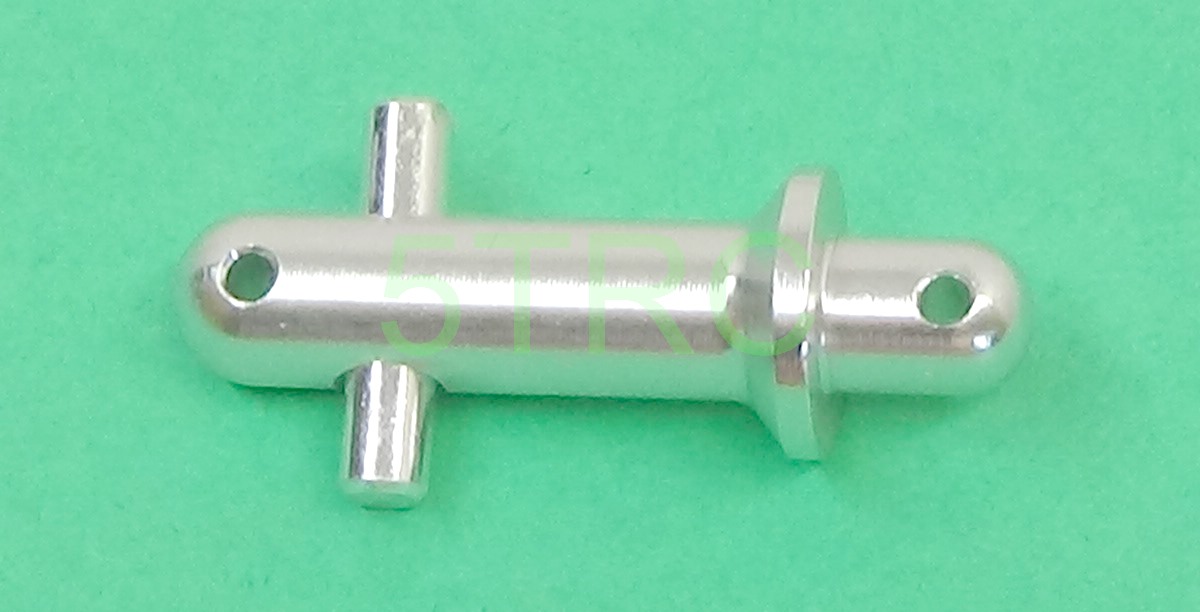 952402 Rofun 5B Chassis CNC Metal Front Body Pin Silver (7)