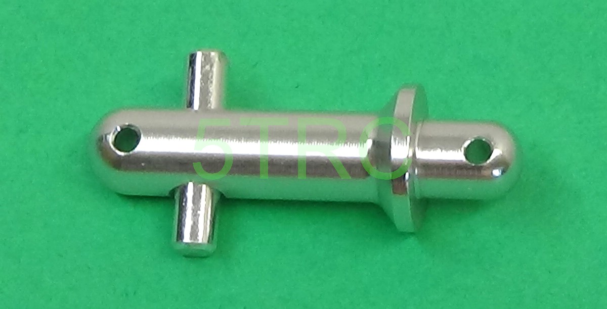 952402 Rofun 5B Chassis CNC Metal Front Body Pin Silver (8)