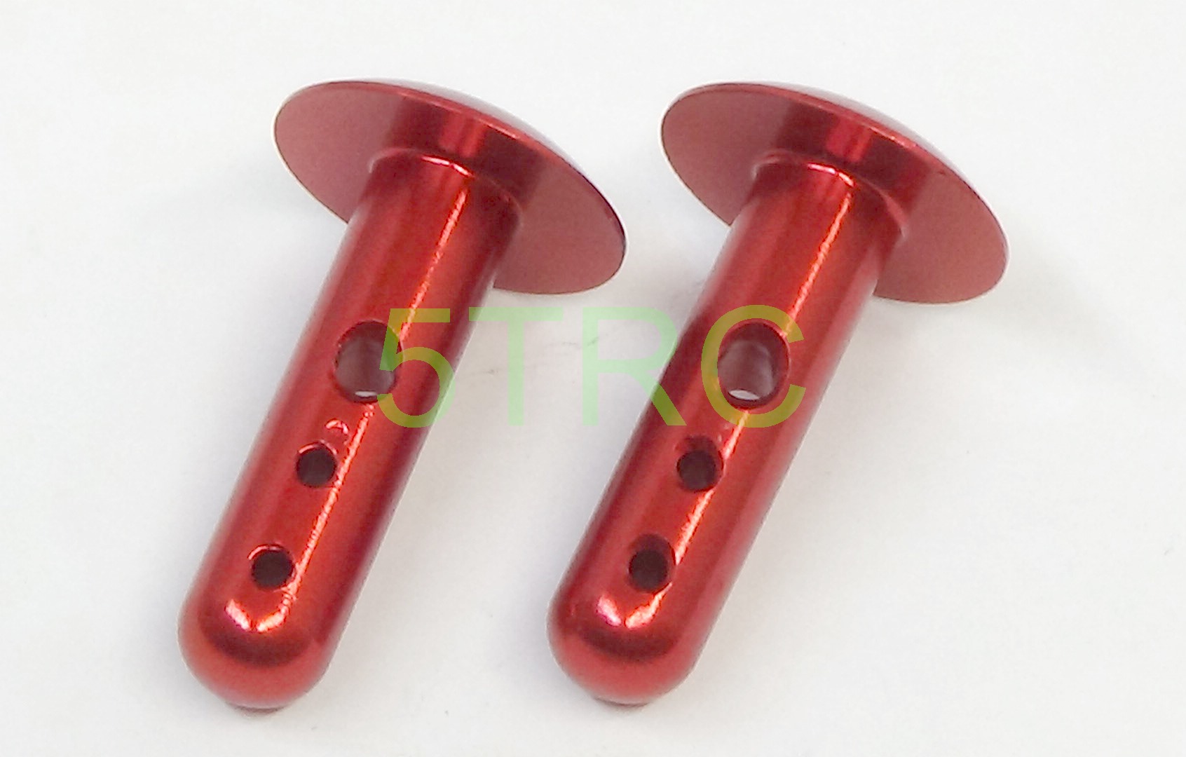 952411 Rofun 5B Chassis CNC Metal Rear Wing Pin Red (1)