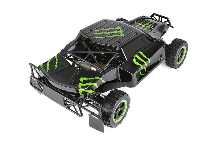 Rofun 15 Scale RC WLT Series Black Monster 45cc Gasoline Truck 4 Wheel Drive (11)