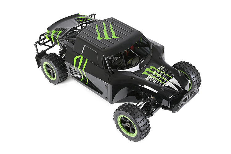 Rofun 15 Scale RC WLT Series Black Monster 45cc Gasoline Truck 4 Wheel Drive (14)