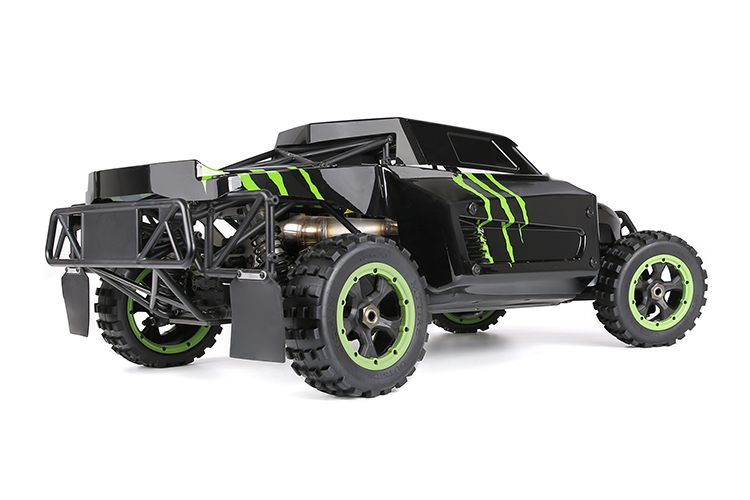 Rofun 15 Scale RC WLT Series Black Monster 45cc Gasoline Truck 4 Wheel Drive (17)