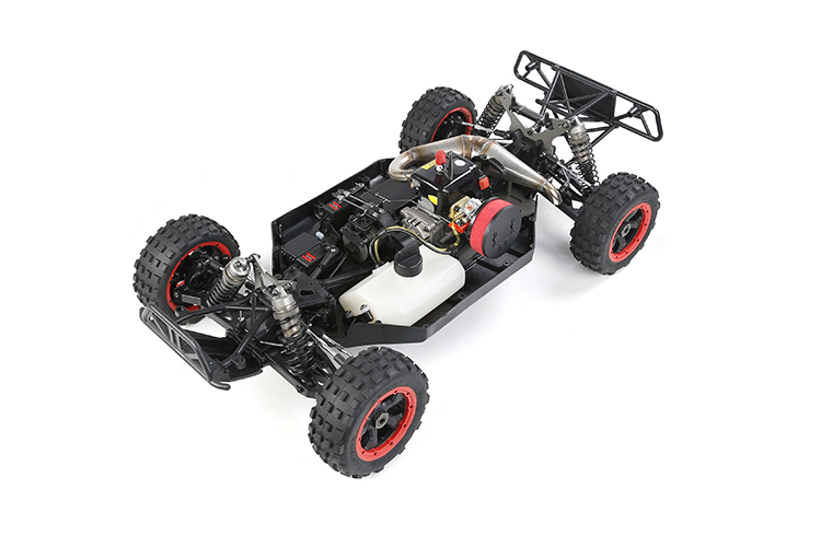 Rofun 15 Scale RC WLT Series Black Monster 45cc Gasoline Truck 4 Wheel Drive (19)