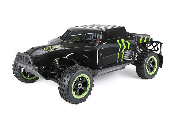 Rofun 15 Scale RC WLT Series Black Monster 45cc Gasoline Truck 4 Wheel Drive (2)