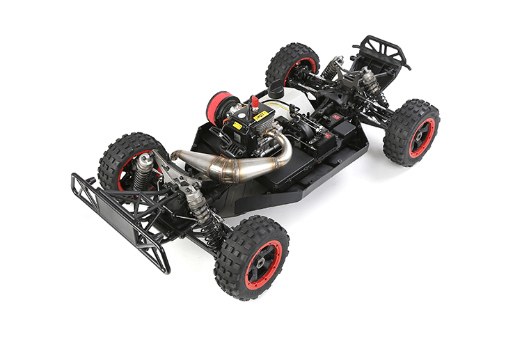 Rofun 15 Scale RC WLT Series Black Monster 45cc Gasoline Truck 4 Wheel Drive (25)