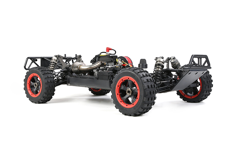 Rofun 15 Scale RC WLT Series Black Monster 45cc Gasoline Truck 4 Wheel Drive (26)