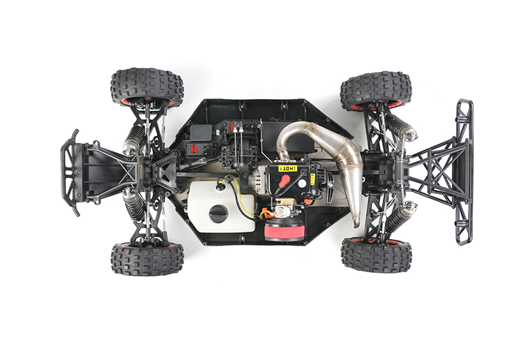 Rofun 15 Scale RC WLT Series Black Monster 45cc Gasoline Truck 4 Wheel Drive (29)