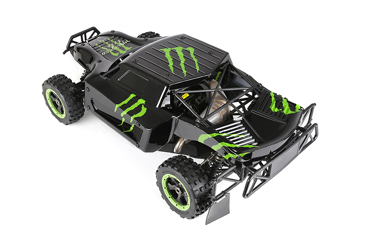 Rofun 15 Scale RC WLT Series Black Monster 45cc Gasoline Truck 4 Wheel Drive (8)